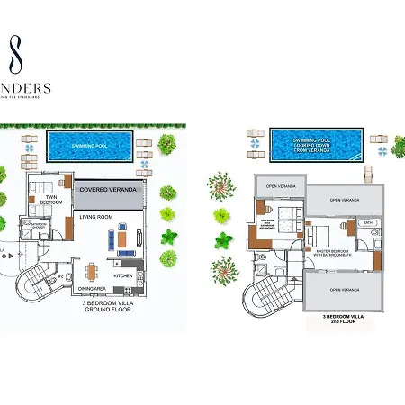 Villa Azzurro Holiday Estia By Sanders